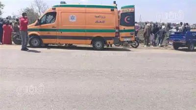 مصرع أب ونجله وإصابة الزوجة في حادث تصادم مروع بالشرقية