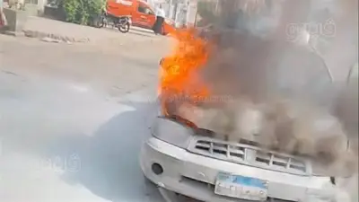 إخماد حريق بسيارة نقل محملة بـ20 طن سولار في محطة وقود بالشرقية