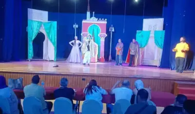 انطلاق أولى ليالي العرض المسرحي أرض الملائكة لثقافة القليوبية