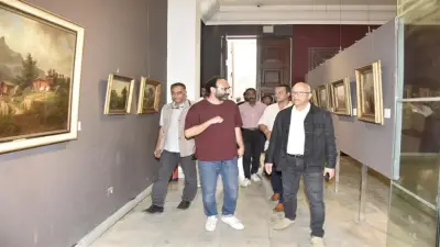 رئيس قطاع الفنون التشكيلية يتفقد متاحف الإسكندرية ويوجه بتطويرها