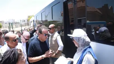 وزير الصحة يتابع الاستعدادات النهائية لتشغيل التأمين الصحي الشامل بالمنيا