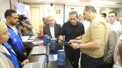 وزير الصحة يتفقد مركز أورام المنيا استعداداً للتشغيل التجريبي للتأمين الصحي الشامل
