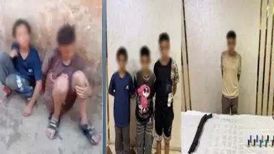 الداخلية تكشف تفاصيل فيديو طفلين يتعاطيان المخدرات بالمنيا
