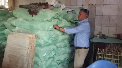 تموين الإسماعيلية يضبط 750 كجم دقيق مدعم قبل بيعه بالسوق السوداء