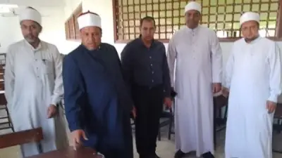 مدير أوقاف كفر الشيخ يتفقد مركز إعداد محفظي القرآن استعدادًا للامتحانات