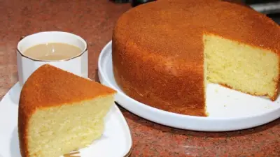 طريقة عمل الكيكة الإسفنجية الخفيفة والمثالية مع الشاي الصباحي
