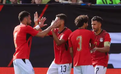 محمود صابر يحرز الهدف الأول لمصر في شباك إيران بعد 5 دقائق من البداية