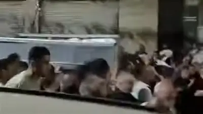 جنازة مهيبة لعريس نبروه بعد مقتله قبل زفافه بأيام من السعودية