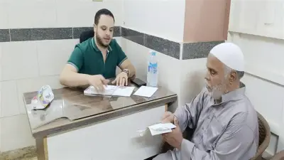 قافلة طبية بقرية ميت عافية تقدم الكشف والعلاج المجاني لـ55 مواطنا بالمنوفية