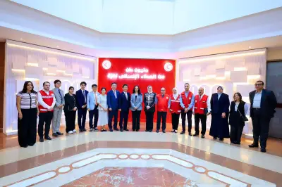 توقيع مذكرة تفاهم بين الهلال الأحمر المصري والكوري بحضور وزيرة التضامن