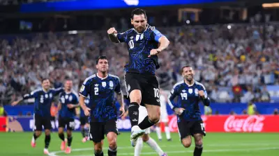 ميسي يحقق رقماً قياسياً جديداً في فوز الأرجنتين على الأردن 3-1