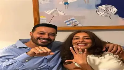 لحظة رعب لميرنا الهلباوي في زفافها.. سقوط خاتم الزواج يثير الجدل