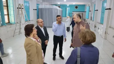 وفد القومي لحقوق الإنسان يزور مستشفى الخانكة للصحة النفسية ويتفقد الخدمات