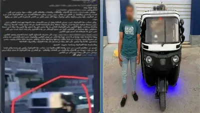 ضبط سائق توك توك لاستخدامه سماعات صاخبة وملصقات خادشة بالبحيرة