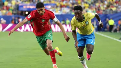تقييم ضعيف لحكم مباراة المغرب والبرازيل.. ظلم فادح للسامبا