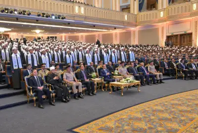 الرئيس السيسي يشهد حفل تخرج الدورة الثالثة لأئمة الأوقاف