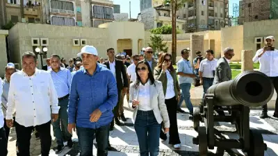 مدبولي يتفقد أعمال ترميم متحف رشيد القومي في البحيرة