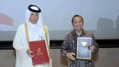 قطر وإندونيسيا توقعان مذكرة تفاهم للمشاورات السياسية