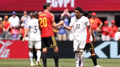 مراسل صدى البلد: الجماهير البلجيكية فرحانة بتعادلها مع منتخب مصر