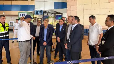 لجنة التفتيش الأمني والبيئي تتفقد مطار شرم الشيخ وتتابع الجاهزية