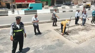 محافظ الشرقية يوجه برفع كفاءة الطريق بمنزل كوبري شرويدة استجابة لشكاوى المواطنين