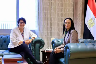 وزيرة التضامن تبحث تعزيز التعاون مع رئيسة أمناء مدارس البكالوريا الدولية