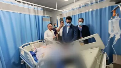 وحدة الحروق بسوهاج تتحول لخلية إنقاذ بعد انفجار الكشح ووكيل الصحة يتابع المصابين