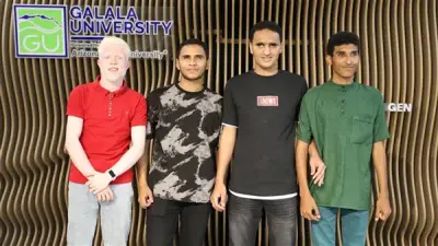 طلاب من ذوي الهمم بجامعة الجلالة ضمن قائمة العميد بأريزونا ستيت
