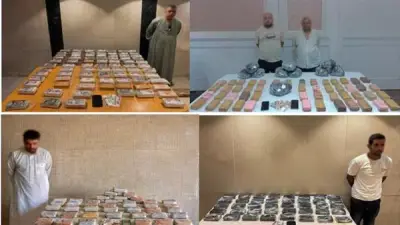 مصرع عنصرين خطيرين وضبط طن مخدرات بـ140 مليون جنيه في أسوان