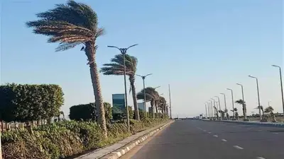 موجة رياح وأتربة تضرب هذه المحافظات غدًا الاثنين 22 يونيو 2026
