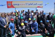 رئيس هيئة قناة السويس يفتتح كوبري النصر العائم 2 لربط بورسعيد وبورفؤاد