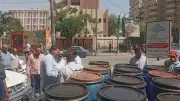ضبط 20 برميل زيوت مستعملة لإعادة تدويرها في المنيا