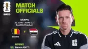 طاقم تحكيم برازيلي لمباراة مصر وبلجيكا في كأس العالم 2026