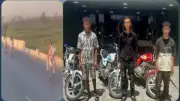 القبض على 3 عمال لاستعراضهم بالدراجات النارية على طريق شبرا بنها