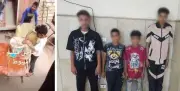 ضبط 3 أطفال وطالب بعد نشر فيديو لنفوق كلب داخل دلو مياه