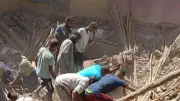 إصابة 5 أشخاص في انهيار منزل من طابقين بالطود في الأقصر