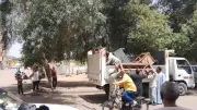 530 محضر إشغال وإزالة تعديات في حملة مكبرة بقنا