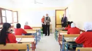 محافظ الوادي الجديد تتابع امتحانات الإعدادية لـ 5568 طالبًا