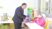 وكيل تعليم الجيزة يزور طلاب 57357 ويدعمهم في امتحانات الإعدادية