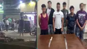 القبض على 6 عاطلين تشاجروا بالأسلحة البيضاء في الجيزة