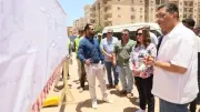 منال عوض تتابع مشروعات الصرف الصحي بـ8 مناطق بالغردقة