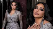 أحلام تتألق بجمبسوت لامع في أحدث ظهور لها.. شاهد