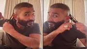 أحمد سعد يحلق شعره بالكامل في فيديو مفاجئ لجمهوره
