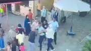 مركز شباب الحرمين ينشر الفيديو الكامل لواقعة حمام السباحة بالإسكندرية