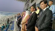 افتتاح البطولة العربية لألعاب القوى باستاد هيئة قناة السويس بالإسماعيلية