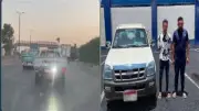 القبض على سائق ومالك سيارة لتركيبه كشاف خلفي عالي الإضاءة بالقليوبية
