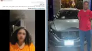 القبض على متهم صدم سيارة فتاة في القاهرة بعد تداول فيديو