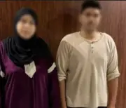 فيديو سقوط مستريح سيدي سالم ووالدته يثير ضجة