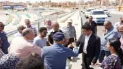 نائب محافظ مطروح يتفقد تطوير كوبري روميل والكورنيش الشرقي استعداداً للافتتاح