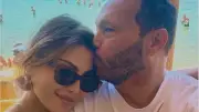 ريهام حجاج تشارك جمهورها إطلالة رومانسية مع زوجها محمد الحلو